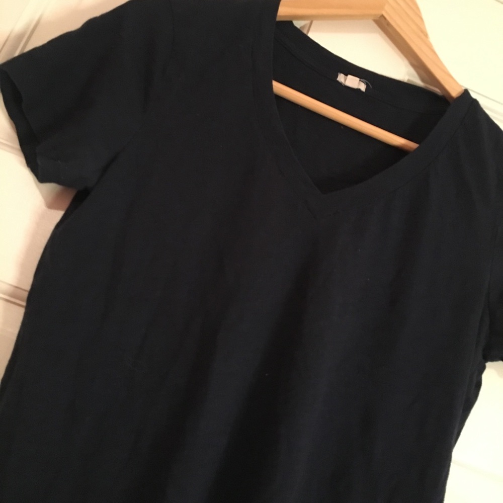 Navy Blue J. Crew V-neck T-Shirt!